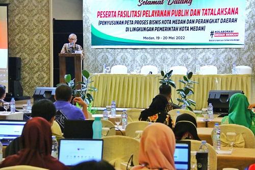 Pemko Medan Gelar Bimtek Penyusunan Peta Proses Bisnis Kota Medan dan Perangkat Daerah